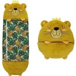 Mignon sac de couchage enfant duvet enfant avec oreiller 137 * 50cm tigre