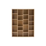 Miliboo - bibliothque design finition bois clair chne l149 cm rythm