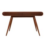 Miliboo - bureau design noyer bjorg