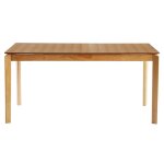 Miliboo - table extensible rallonges intégrées rectangulaire en bois clair frêne l160 - 210 cm bonavista ... Miliboo - table extensible rallonges intégrées rectangulaire en bois clair frêne l160 - 210 cm bonavista ...
