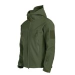 Militaire shark skin soft shell vestes hommes tactique coupe - vent veste lh0923qtenjakt04f vert