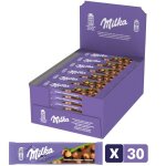Milka - 1 prsentoir de 30 barre de chocolat au lait et noisettes - (30x45g)