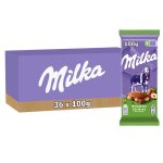 Milka - 36 tablettes de chocolat au lait et aux noisettes entires - (36x100g)