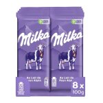 Milka - 9 tablettes de chocolat au lait du pays alpin - (9x100g)