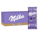 Milka - 96 tablettes de chocolat au lait du pays alpin - (96x100g)