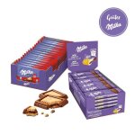 Milka mini tablette chocolat au lait & biscuit lu pocket - box goter