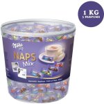 Milka naps mix - assortiment de chocolat au lait du pays alpin : chocolat au lait cr�me cacao noisettes ...