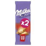 Milka - petit lu tablette 87g - lot de 4