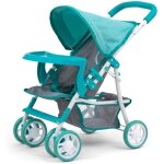 Milly mally poup�es poussettes kate prestige54 cm vert menthe / gris