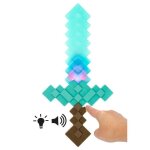 Minecraft - Épée enchantée en diamant - jouet avec lumières et sons hnm78 Minecraft - Épée enchantée en diamant - jouet avec lumières et sons hnm78
