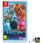 Jeu vid�o - minecraft - legends deluxe edition - nintendo switch - action - 1 � 4 joueurs - flash led ...