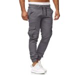 Minetom homme pantalons cargo casual sport jogging slim fit militaire montagne baggy pantalon multi poches ...