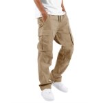 Minetom homme pantalons cargo casual sport jogging slim fit militaire montagne baggy pantalon multi poches ...