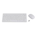 Mini 2. 4g sans fil slim clavier et souris sans fil pour pc portable de bureau blanc[en stock]