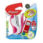 Mini agrafeuse ergologic + 400 agrafes 26 / 6 color