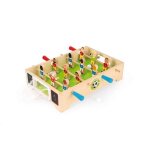 Mini babyfoot champions en bois - janod - d�s 3 ans - int�rieur - 32x31x10cm - orange - mixte