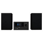 Mini chane hifi - medion - radio internet dab / fm - lecteur cd - 2x15w rms - noir