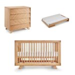 Mini chambre b�b� montessori kyoto bois naturel 70x140 cm