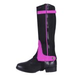 Mini - chaps en daim enfant qhp - fuchsia - 12 ans