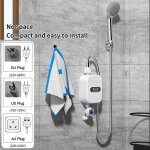 Mini chauffe - eau �lectrique instantan� chauffe - salle de bain 3000 w chaleur instantan�e en 3 secondes ...