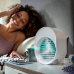 Mini climatiseur portable - shop - story - koolizer - ventilateur - humidificateur - diffuseur dar�mes ...