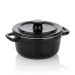 Mini cocotte malin noir 14 cm - kela