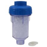 Mini filtre pour machine  laver aquawater - connectique 3 / 4 - anti - tartre - dbit 60l / mn