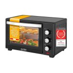 Mini four 30l four  convection 1600w minuterie 60 min porte double chaleur vote et sol grille et plaque ...