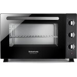Mini four lectrique taurus white & brown - mf341b - 34l noir - 1500w - minuterie 60mn
