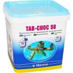 Mini - galets choc - 5 kg de mareva - chlore oxygne actif brome