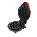 Mini gaufrier plaque  gaufre en forme de c?ur avec revtement anti - adhsif design rtro gaufrier profession ...