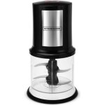 Kitchencook - mini hachoir électrique 500ml - 2 lames en acier inoxydable - bol gradué - vitesse rotation ... Kitchencook - mini hachoir électrique 500ml - 2 lames en acier inoxydable - bol gradué - vitesse rotation ...
