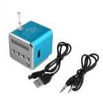 Mini haut - parleur usb portable lecteur de musique mp3 / 4 prise en charge de la carte sd tf radio fm ...