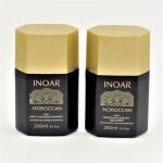 Mini kit lissage - inoar - marroquino - 2 x 250 ml - k�ratine - huile de cacao - lissage facile