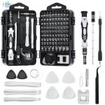 Mini kit tournevis de precision115 en 1 portable tournevis precision magn�tique outils de r�paration ...