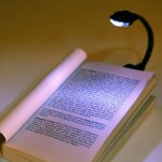 Mini lampe de lecture  clip led lampe de lecture brillante  pince flexible livre lumire ordinateur ...