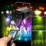 Mini laser eclairage dj 100mw jeu de lumiere soiré projecteur r & g telecommande Mini laser eclairage dj 100mw jeu de lumiere soiré projecteur r & g telecommande