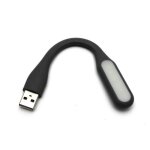 Mini led usb lampe de bureau flexible pour ordinateur portable noir