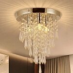 Plafonnier en cristal g9 suspendu moderne � 3 lumi�res - rumocovo - mini lustre en cristal