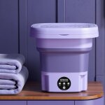 Mini machine  laver portable 8l machine a laver pliable avec 3 modes petite machine  laver portable ...
