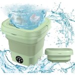 Mini machine  laver portable - prumya - modle pliable - capacit 8l - essorage doux - idale pour voyages ...