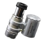 Mini microscope 60x leshp - loupe portable avec lumière led et uv pour bijoux et timbres Mini microscope 60x leshp - loupe portable avec lumière led et uv pour bijoux et timbres
