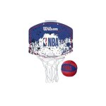 Mini panier nba - nba - tu - bleu - montage facile - pour adultes et enfants  partir de 4 ans