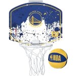 Mini panier - nba - golden state warriors - bleu fonc - taille unique - montage facile