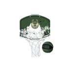 Mini panier nba - milwaukee bucks - taille unique - vert - montage facile - pour adulte