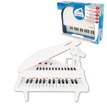 Mini piano � queue �lectronique avec micro 31 touches lumineuses et c�ble aux - in