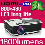Mini pico projecteur 3d portable hdmi home theater beamer projecteur multim�dia full hd 1080p video projecteur ...
