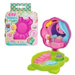 Mini poup�es cry babies imc toys little changers - capsule flower rose - d�s 3 ans