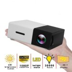 Mini projecteur - nobrand - 1080p - portable - compatible hdmi / usb / av - 30000 heures de lampe