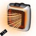 Mini radiateur soufflant mural intelligent 800w chauffage lectrique portable avec thermostat rglable ...